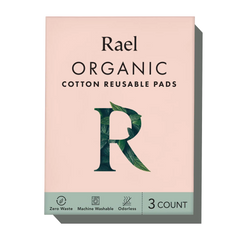 Rael Reusable Menstrual Pads Made With Organic Cotton